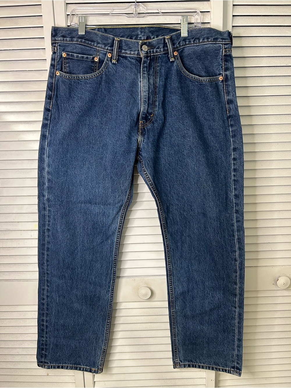 Levi Strauss Classic Men's 505 Blue Denim Jeans Size 38/30